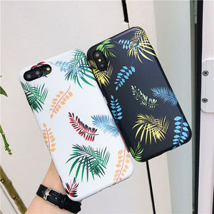 Tropical Plants Phone Case For iPhone