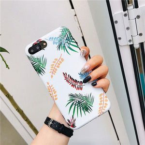 Tropical Plants Phone Case For iPhone
