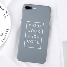 Load image into Gallery viewer, Black iPhone Case with Text