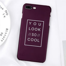 Load image into Gallery viewer, Black iPhone Case with Text