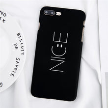 Load image into Gallery viewer, Black iPhone Case with Text